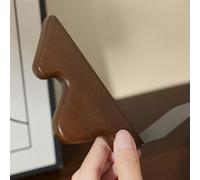 Fermalibri in legno per albero di Natale con base in metallo per libri e decoraz