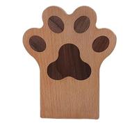 Fermalibri in legno, simpatico, a forma di zampa di gatto, organizer per amanti dei gatti, design leggero, supporto per libreria, decorazione per la casa
