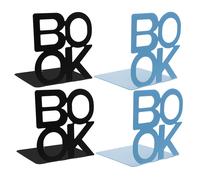 Fermalibri in metallo da 4 pezzi Fermalibri antiscivolo Fermalibri eleganti e