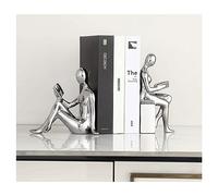 Fermalibri in porcellana, bellissimi reggilibri per la decorazione della stanza, decorazioni per scrivania da ufficio, reggilibri per decorazioni per la casa per libri pesanti, oro argento