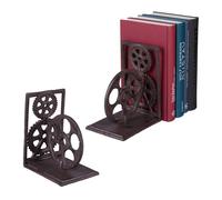 Fermalibri in stile retrò Reggilibri vintage Supporto per libri 1 kg 2 pz.