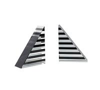 Fermalibri moderni Semplice triangolo geometrico Cristallo Studio Camera da letto Scrivania Tappi for libri antiscivolo Scaffale decorativo