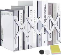 Fermalibri per Mensole Metallo Ferma Libri per Libreria Reggilibri Da Scaffale B