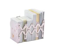 Fermalibri Per Ufficio Scuola Fermalibri Regolabile, Organizer Da Scrivania In Metallo E Accessori Per Ufficio Si Estendono Fino A 19,2 Pollici Leggio Decorativo(K)