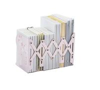 Fermalibri Per Ufficio Scuola Fermalibri Regolabile, Organizer Da Scrivania In Metallo E Accessori Per Ufficio Si Estendono Fino A 19,2 Pollici Leggio Decorativo(C)