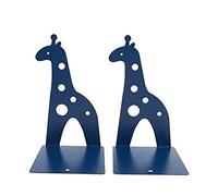 Fermalibri Per Ufficio Scuola Scaffale Per Libri Da Lettura Con Fermalibri In Metallo 2 Pezzi Decorativo(Blue)