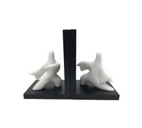 Fermalibri Samurai cavalleresco, fermalibri con caratteri cinesi moderni Tai Chi, fermalibri astratti pesanti, fermalibri con statua del guerriero giapponese, fermalibri artigianali(Color:A)