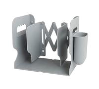 Fermalibri Scaffale telescopico Deflettore portaoggetti semplice Clip for libri Desktop con portapenne Tappi antiscivolo decorativi for