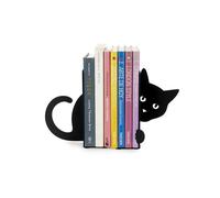 Fermalibro Balvi Hidden Cat - Fermalibri Decorativo a Forma di Gatto in Metallo