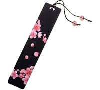 Fermalibro, segnalibro, Ebony Wood Carving Bookmark 14.5x3x0.2 cm