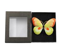 Fermalibro, segnalibro, Metal Butterfly Bookmarks For Women Multicolor 8x7.7 cm(Yellow)
