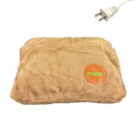 FERMALIFE Borsa dell'acqua calda elettrica ricaricabile con copertura morbida, terapia del calore per dolore, crampi e dolori muscolari, impacco caldo e scaldamani, per interni ed esterni (preriempito