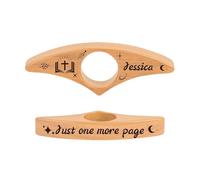 Fermapagina A Pollice Per Libri | Segnalibri In Legno | Fermapagina Da Lettura,Per Amanti Dei Libri, Bibliotecari, Lettori, Donne, Uomini, Bambini, Insegnanti, Studio Biblico, Casa, Ufficio, Scuola