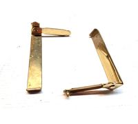 Fermapersiana Frulletto Blocca Anta Finestra Ottone Lucido Pz. 2 GHIDINI