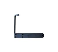 Fermapersiana piemonte FP24 blocca anta fermo imposta ferma imposta ferma persiane fermapersiane blocca ante modello con gancio lungo (Nero)