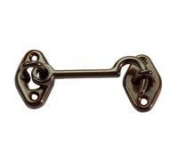 Fermapersiane a Gancio Ottone Bronzato con Piastrina 60 mm 10 Pezzi
