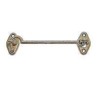 FERMAPERSIANE A GANCIO OTTONE LUCIDO + PIASTRINA MM 60 PZ 10