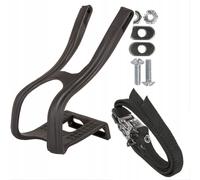 Fermapiedi universali M-WAVE per pedali MTB con cinghie