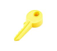 Fermaporta 1 pz carino stile chiave gomma siliconica fermaporta anticollisione sicurezza in caso di incidente decorazioni for la casa protezione for le dita(Yellow)