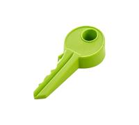 Fermaporta 1 pz carino stile chiave gomma siliconica fermaporta anticollisione sicurezza in caso di incidente decorazioni for la casa protezione for le dita(Green)