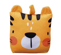 Fermaporta 1Kg in tessuto effetto velluto, decoro tigre, Les Petites