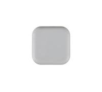 Fermaporta 4 pezzi, maniglia for porta, silicone, serratura parafango, imbottitura protettiva, antiurto for, protezione murale Per Porte(Square-grey)