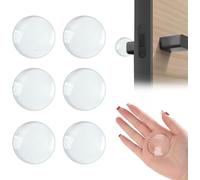 Fermaporta 6 Pezzi in Gel di Trasparente Silicone Aderenza Iperresistente
