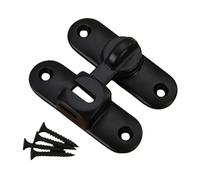 Fermaporta a 90/180 gradi, serrature per porte interne | Chiavistello scorrevole flessibile e robusto, robuste serrature per porte di fienile, serratura di sicurezza per la casa,