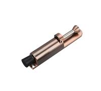 Fermaporta a calci, Fermaporta regolabile con leva a pedale in lega di zinco, supporto for paraurti, hardware domestico(Red Bronze)