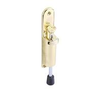 Fermaporta a calci, Supporto for posizionatore a molla con resistenza for fermaporta telescopico da 1 pz for hardware domestico(Gold)