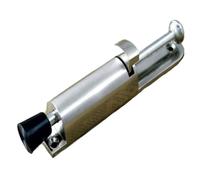Fermaporta a calci, Supporto for posizionatore a molla con resistenza for fermaporta telescopico da 1 pz for hardware domestico(Silver)