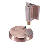 Fermaporta a chiusura automatica con design meccanico antivento regolabile per una stabilità affidabile della porta in caso di vento forte (bronzo rosso)
