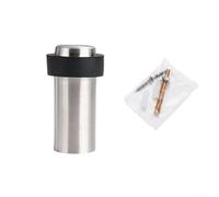Fermaporta a cilindro in acciaio inox con caratteristiche di riduzione del rumore, per una vita tranquilla (80 mm)
