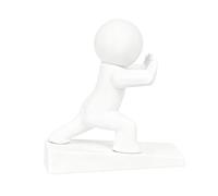 Fermaporta a cuneo antiscivolo antigraffio | Supporto per casa, ufficio, camera da letto, soggiorno, bambini, blocco di sicurezza in gomma resistente, accessorio di protezione
