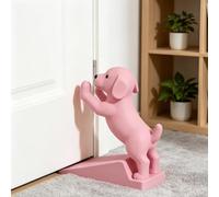 Fermaporta a forma di cane con stampa 3D, cuneo e decorazione per la casa | Design a forma di statuetta di cane, profilo flessibile antiscivolo a cuneo, struttura resistente stampata in 3D