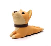 Fermaporta a forma di cartone animato, protezione senza sforzo per pareti e porte in qualsiasi stanza della tua casa (cachi)