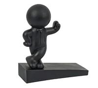 Fermaporta a forma di figura - Fermaporta in, bloccante, per camera da, ufficio, appartamento, decorazione di sicurezza per pareti del pavimento, paraurti inferiore protettivo per