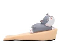 Fermaporta A Forma di Gatto/Cane dei Cartoni Animati, Zeppa Antiscivolo in Vinile per Pavimenti in Legno, Decorazioni per Pavimenti della Camera da Letto(Cat,1 PCS)