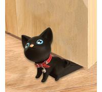 Fermaporta a forma di gatto in PVC per la parte inferiore della porta per