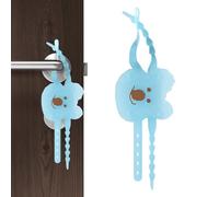 Fermaporta a forma di koala, 24 x 8 cm, silenzioso, per casa, facile installazione con assorbimento degli urti, protezione per porta per camera da letto, bagno, biblioteca, uffici, appartamento