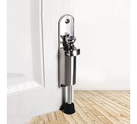 Fermaporta a leva a pedale in lega di zinco Kickdown regolabile Supporto for porta in bronzo Fermaporta hardware Raccordi tampone porta(Red bronze)