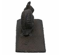 Fermaporta a lumaca in ghisa metallo rustico fermaporta cuneo casa animali