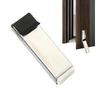 Fermaporta a magnetico in silicone, robusto isolamento acustico antiscivolo sotto le porte, in acciaio inossidabile e silicone, resistente per la casa e il soggiorno