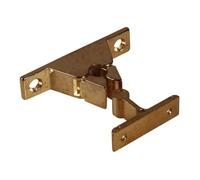 Fermaporta a Morsetto | Con Punto Metallico | Per Porte, Vani e Armadi | 3 Finiture Disponibili (Bronzato)