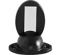 Fermaporta a parete Fermaporta invisibile, forte forza magnetica, aspirazione a pavimento anticollisione, fermaporta regolabile in altezza, for porta della cucina del bagno, oro(Brushed Silver)