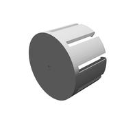 Fermaporta a Parete per Maniglia - Staffa Blocco Porta Stampata 3D Nero