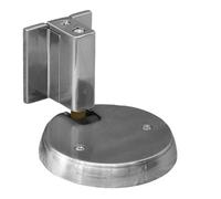Fermaporta a pavimento anti-vento, senza foratura, meccanico, anti collisione, 6 x 4 x 4 cm, compatto e sicuro, per bagno, camera da letto, postazione di lavoro