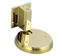 Fermaporta a pavimento anti-vento, senza foratura, meccanico, anti collisione, 6 x 4 x 4 cm, compatto e sicuro, per bagno, camera da letto, postazione di lavoro