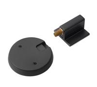 Fermaporta a pavimento anti-vento, senza foratura, meccanico, anti collisione, 6 x 4 x 4 cm, compatto e sicuro, per bagno, camera da letto, postazione di lavoro