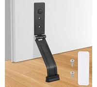 Fermaporta a Pavimento, Facile Fermaporta a Pedale in Lega di Zinco, One-Touch Magnete Ferma Porta con Paracolpi in Gomma, Protezioni per Pareti, Pavimento e Mobili Uso Casa e Ufficio